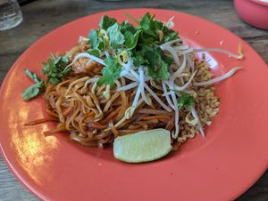 Pad Thai at Sweet Basil in Franklin