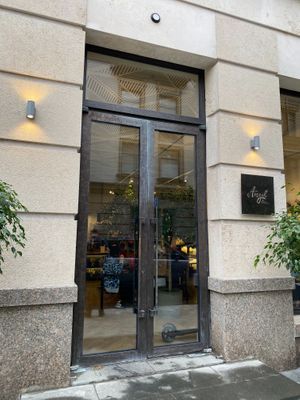 Front of Angel Cakes at Angel Cakes in Moscow