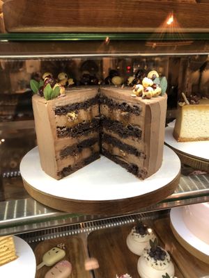 vegan cake  at Angel Cakes in Moscow