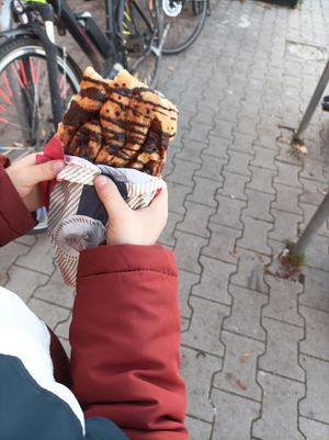 Schokofranzbrötchen at Nur Hier - Ruhrstraße in Hamburg