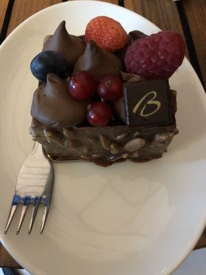Vegan dessert   at Brenner in Munich
