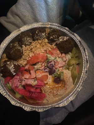   at Mamoun's Falafel in East Rutherford