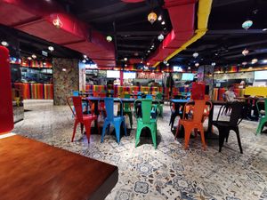 Food court view at Teng Wang Ge 滕王閣 in Hong Kong Island