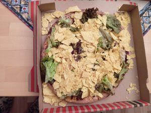 Taco Pizza at Pizzeria Märchenwald in Essen