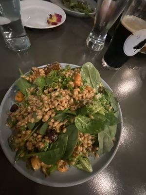 Farro salad  at Utopia  in Bangor