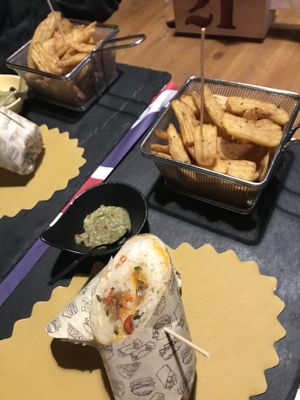 Burrito veggy at Old England Pub in Padua