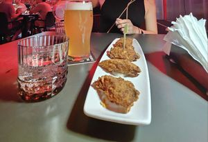 The appetizer at Old England Pub in Padua