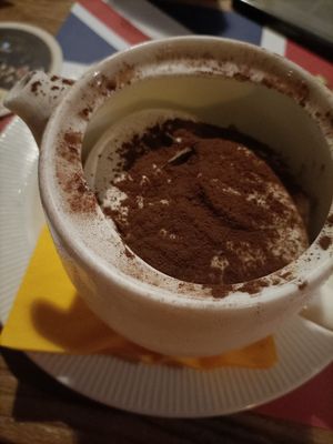 The vegan Tiramisù at Old England Pub in Padua