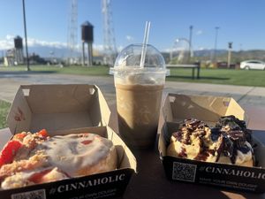   at Cinnaholic in Pigeon Forge