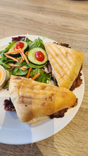 Jackfruit Panini at Vine Cafe in New Bern