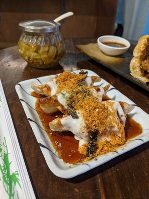 Fried Gyoza (i think) at Wabi-Sabi Noodle House in Makati
