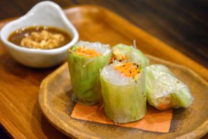 Summer rolls at Wabi-Sabi Noodle House in Makati