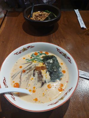 ramen at Wabi-Sabi Noodle House in Makati