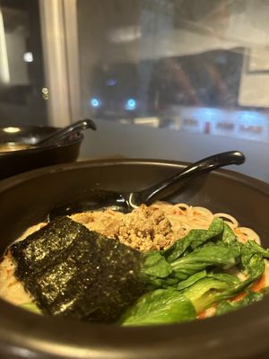 Vegan TanTanRamen  at Wabi-Sabi Noodle House in Makati