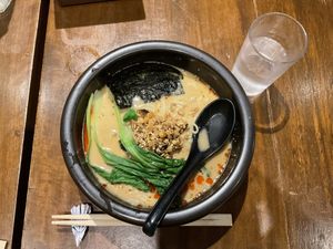 tantanmen  at Wabi-Sabi Noodle House in Makati