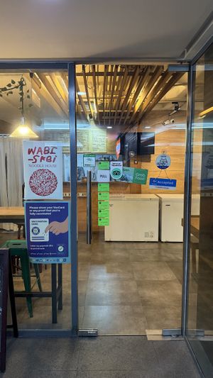 Entrance   at Wabi-Sabi Noodle House in Makati