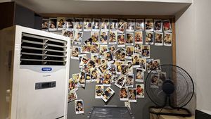 Photos corner  at Wabi-Sabi Noodle House in Makati