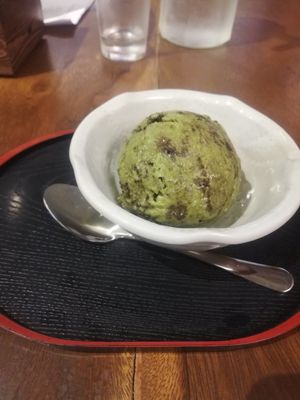 Matcha orea @ 80 php a scoop at Wabi-Sabi Noodle House in Makati