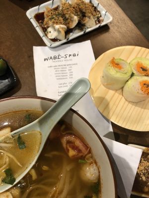 my order at Wabi-Sabi Noodle House in Makati