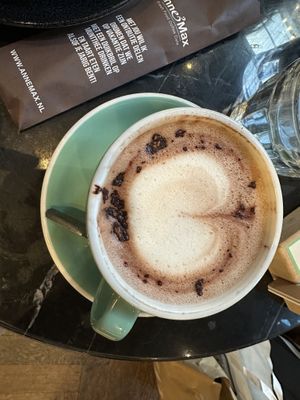 Vegan hot chocolate   at Anne&Max - Domkwartier in Utrecht