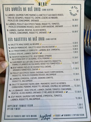   at Crêperie le goéland d'Aligre in Paris