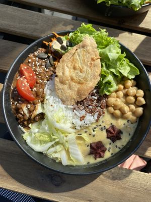 Allerlei from the day  at Das Suess'Kind Veganery in Vienna