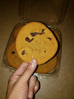 Vegan chocolate chip cookies always a nice snack at Whole Foods Market - Tenaya in Las Vegas