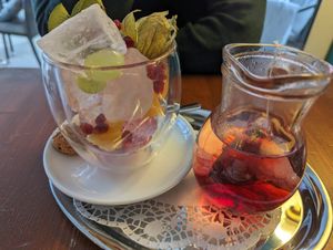 Ice Tea at Frau Kowolik in Hamburg