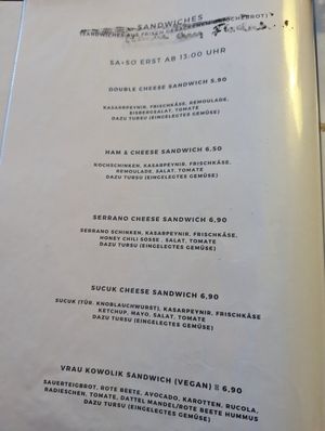  at Frau Kowolik in Hamburg