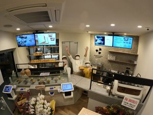 Inside at Kamogawa Bakery - Kamigyo in Kyoto