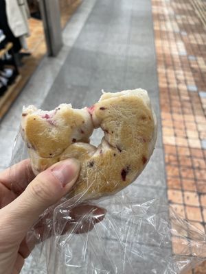 Shiso bagel  at Kamogawa Bakery - Kamigyo in Kyoto
