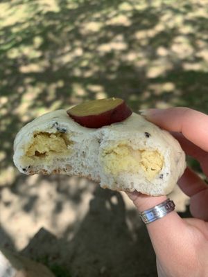 sesame & sweet potato  at Kamogawa Bakery - Kamigyo in Kyoto