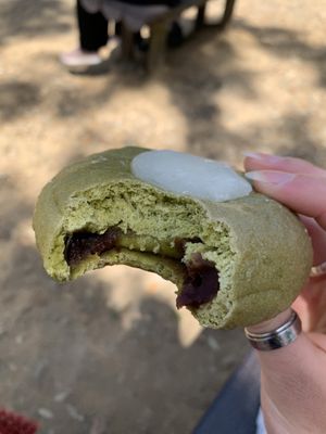 matcha   at Kamogawa Bakery - Kamigyo in Kyoto