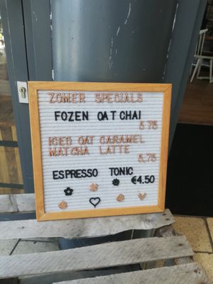 Summer Specials at Barista Cafe Paddepoel in Groningen