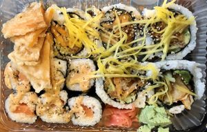 Even more! at Tenon Vegan Sushi in Toronto