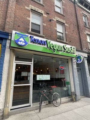 Outside  at Tenon Vegan Sushi in Toronto