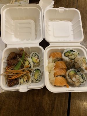   at Tenon Vegan Sushi in Toronto