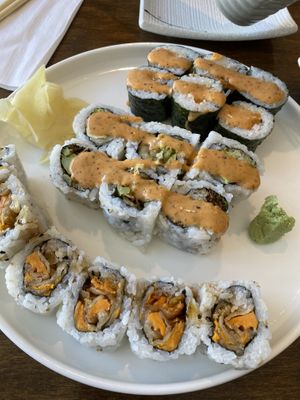   at Tenon Vegan Sushi in Toronto