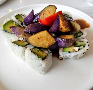 Thai Roll at Tenon Vegan Sushi in Toronto