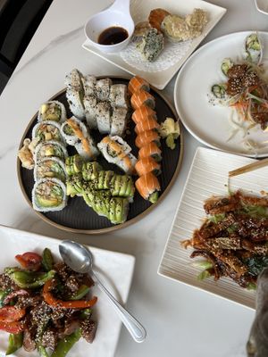 YUM 😍  at Tenon Vegan Sushi in Toronto