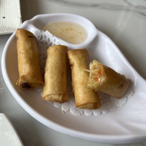 TA1 Poe Pia Tod (spring rolls - only thing I would NOT recommend getting)  at Tenon Vegan Sushi in Toronto