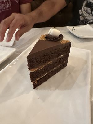 Smores cake   at Tenon Vegan Sushi in Toronto