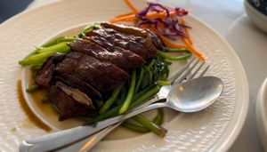 Vegan Peiking Duck   at Tenon Vegan Sushi in Toronto