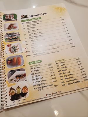  at Tenon Vegan Sushi in Toronto