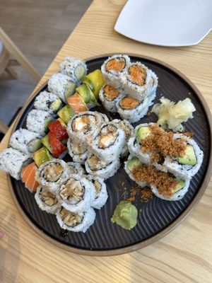 Sushi Set A  at Tenon Vegan Sushi in Toronto