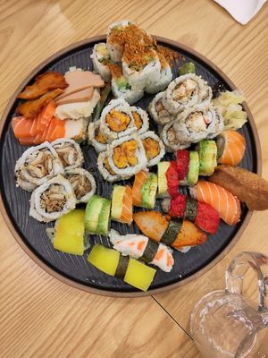 Combo 3 at Tenon Vegan Sushi in Toronto