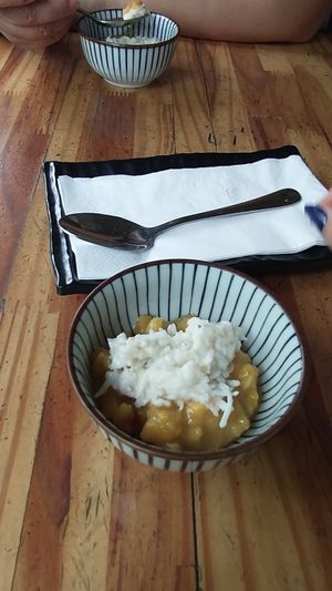 esse doce de banana da terra com cocada NÃO TEM IGUAL, maravilhoso at Hitô Vegano in Sao Paulo