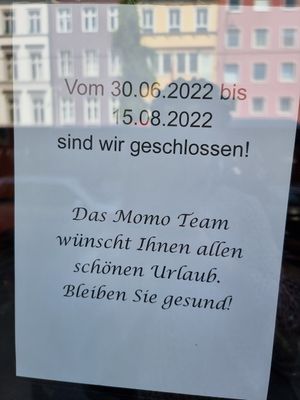 Holiday Summer of 2022 at Tibet Momo in Cologne