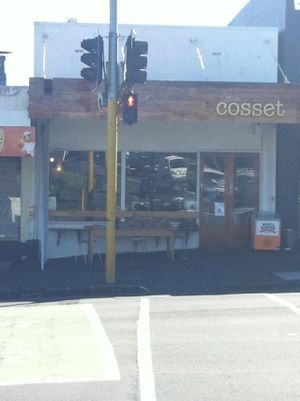 From the street you wouldn't guess what was inside at Cosset in Auckland