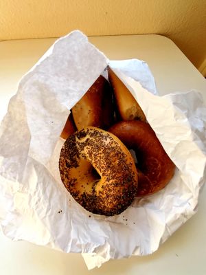 Bagels! at Ben & Esther's Vegan Jewish Deli in Portland